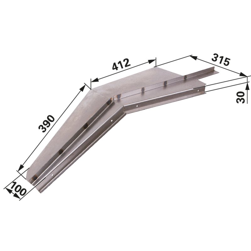 Steyr Kotflügel vorne rechts, Breite 220 mm 8065
