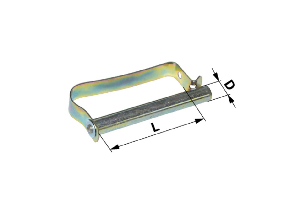 Federsteckbolzen 10 x 80 mm GartenShop24