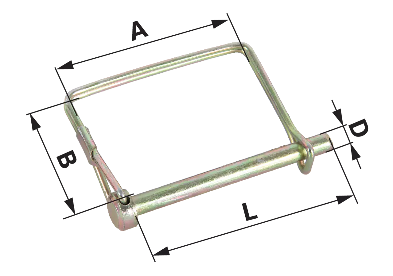 Wellenvorstecker eckig 6 mm GartenShop24