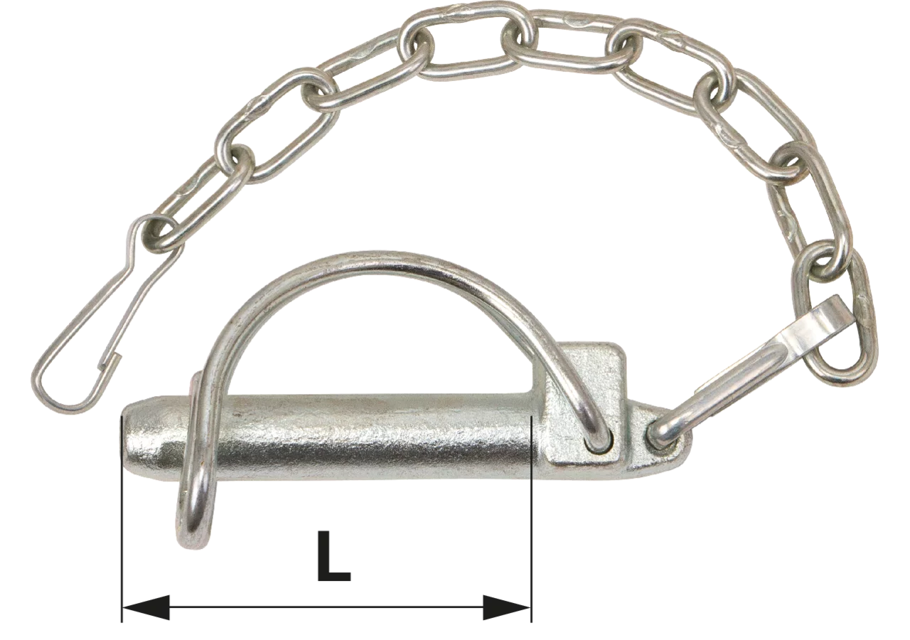 Vorstecker für Stabilisator mit Kette, 14 x 65 mm GartenShop24 - Hochwertige Gartengeräte
