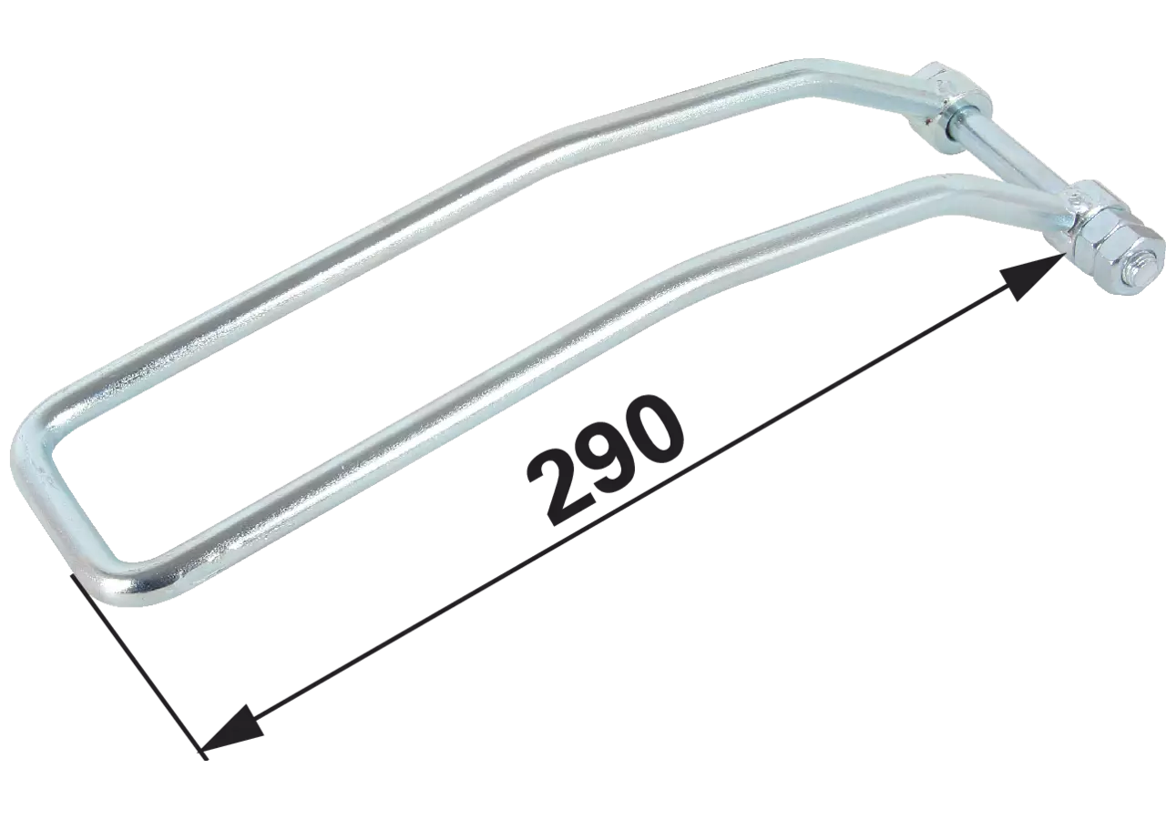 Haltebügel für Oberlenker, Länge 290 mm GartenShop24