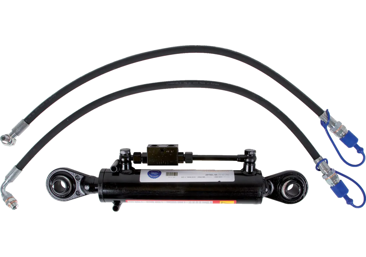 Oberlenker hydraulisch, Kat. 2, 560-840 mm, mit 2 Kugelaugen 25,4 mm Premium Prillinger Premium
