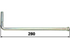 Haltestange 280 mm GartenShop24