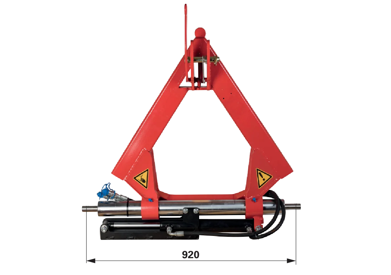 Anbaudreieck Kat. 2 mit hydraulischen Seitenverschub GartenShop24