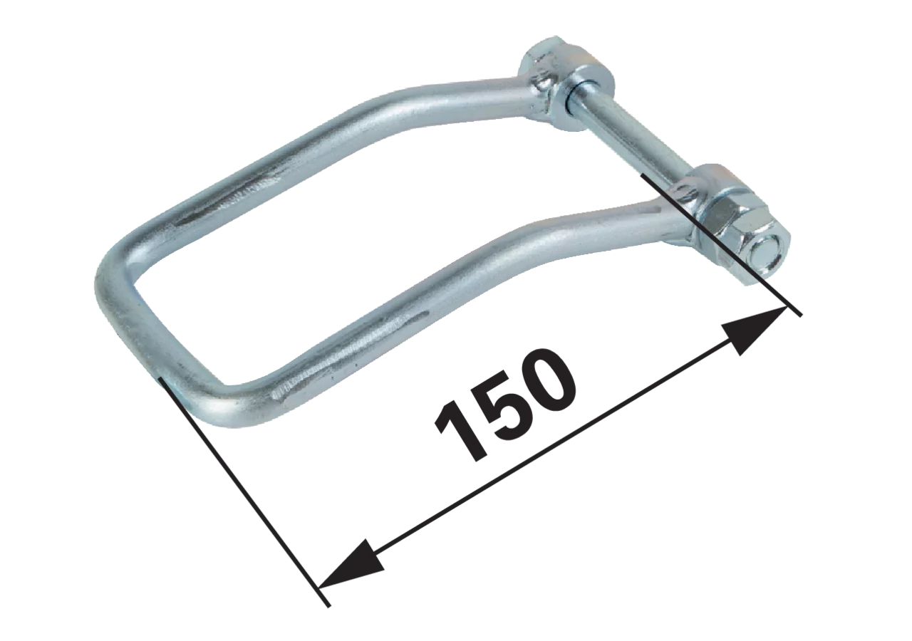 Haltebügel für Oberlenker, Länge 150 mm GartenShop24