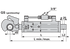 Oberlenker hydraulisch, Kat. 2, 587-882 mm, mit Haken, ohne Gabelkopf Premium Prillinger Premium