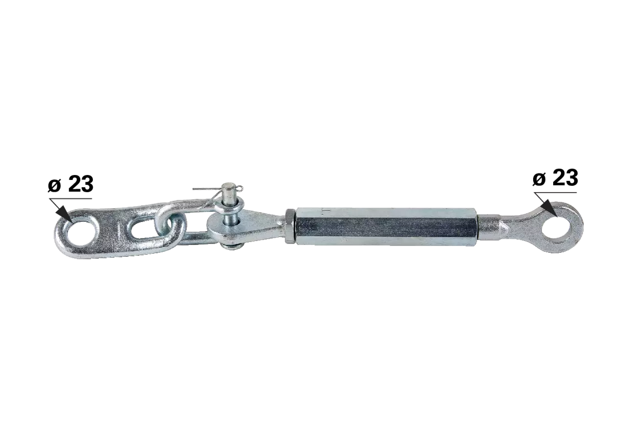Stabilisator beweglich 400-500 mm mit Sechskantspannschloss GartenShop24 - Hochwertige Gartengeräte
