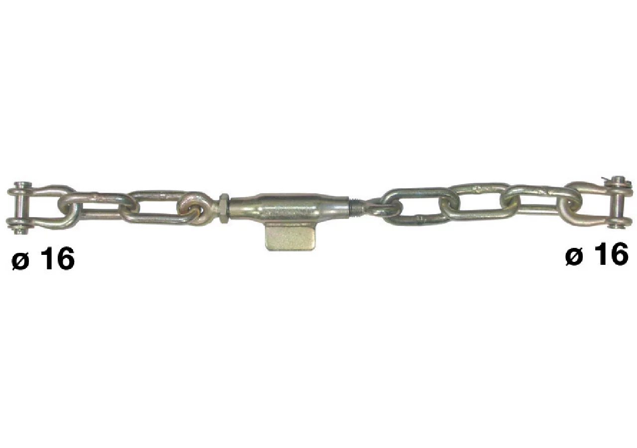 Stabilisator beweglich mit Kette und Spannschloss, 635-720 mm GartenShop24 - Hochwertige Gartengeräte