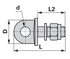 Augenschraube M16x1,5, Dm 15 mm, Länge 80 mm GartenShop24 - Hochwertige Gartengeräte