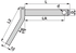 Bolzen mit Griff Dm 28 mm Länge 145 mm GartenShop24 - Hochwertige Gartengeräte