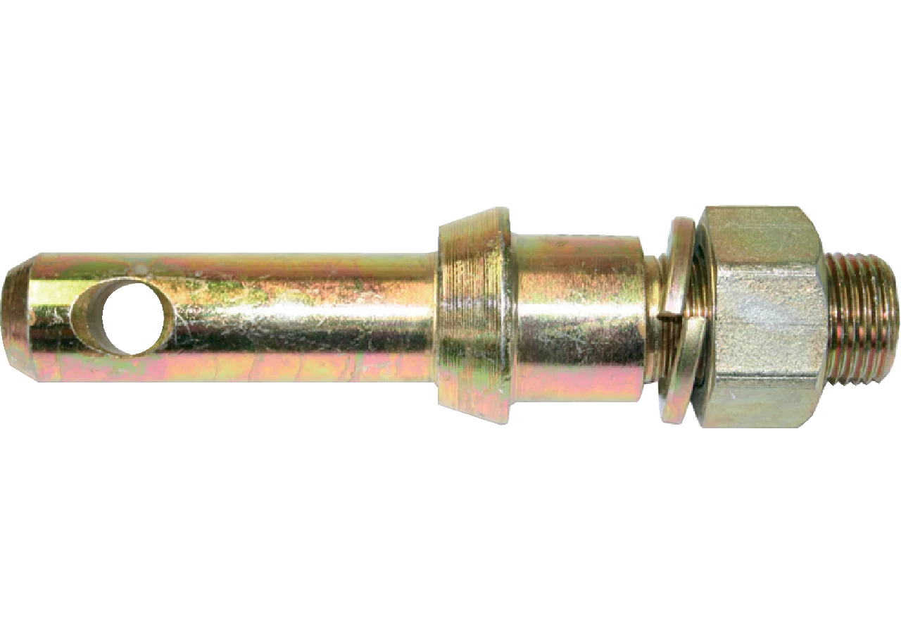Unterlenkerbolzen Kat. 1, 7/8 UNF, 145 mm, mit Mutter GartenShop24 - Hochwertige Gartengeräte
