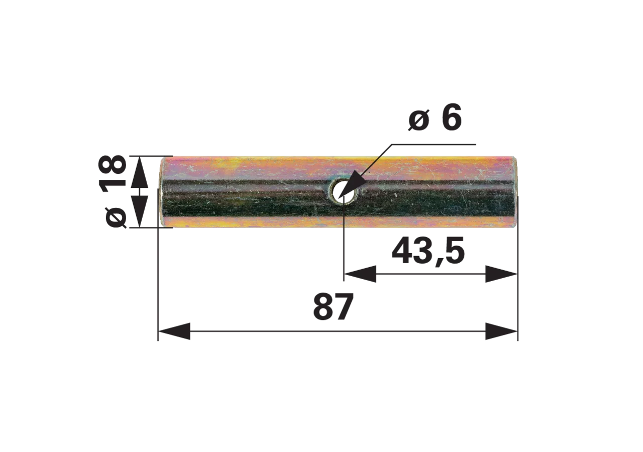 Hubbolzen anstelle von Steyr 1292 740142 GartenShop24 - Hochwertige Gartengeräte