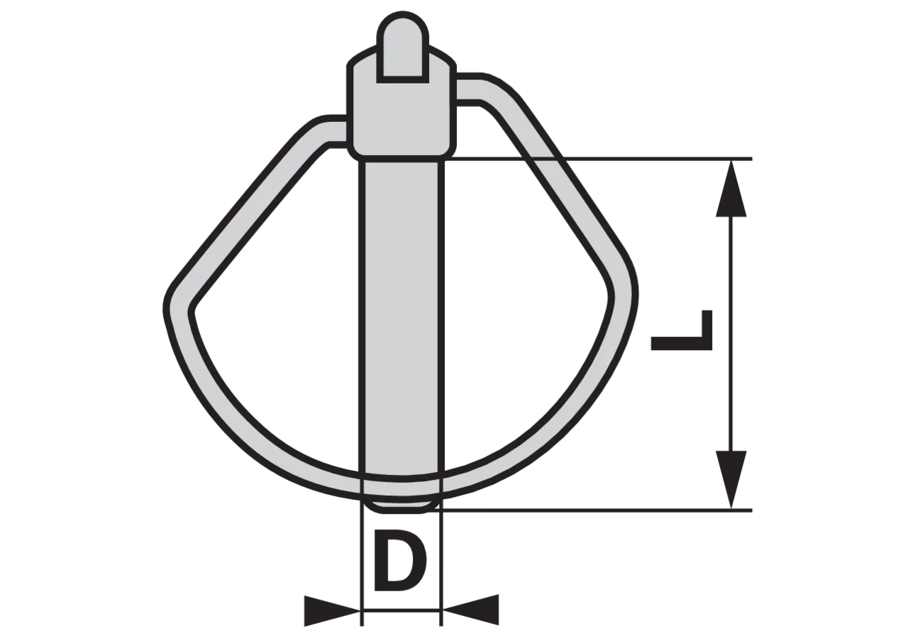 Vorstecker für Schnellkupplung Kat. 3, 16 mm GartenShop24 - Hochwertige Gartengeräte