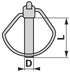 Vorstecker für Schnellkupplung Kat. 3, 16 mm GartenShop24 - Hochwertige Gartengeräte