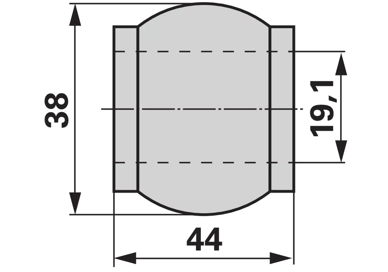 Oberlenkerkugel Kat. 1, AD 38 mm, ID 19,1 mm GartenShop24 - Hochwertige Gartengeräte