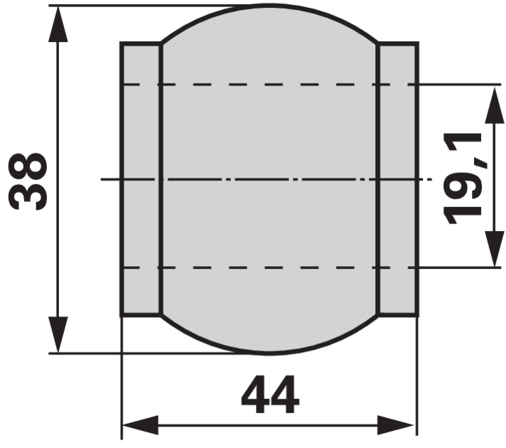 Oberlenkerkugel Kat. 1, AD 38 mm, ID 19,1 mm GartenShop24 - Hochwertige Gartengeräte