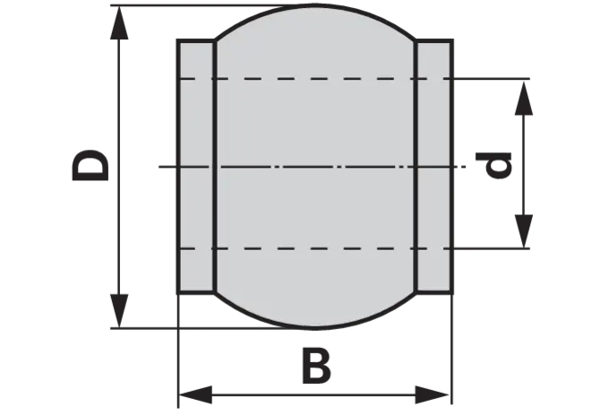 Oberlenkerkugel Kat. 3, AD 60 mm, ID 32,5 mm, 58-62 HRC GartenShop24 - Hochwertige Gartengeräte