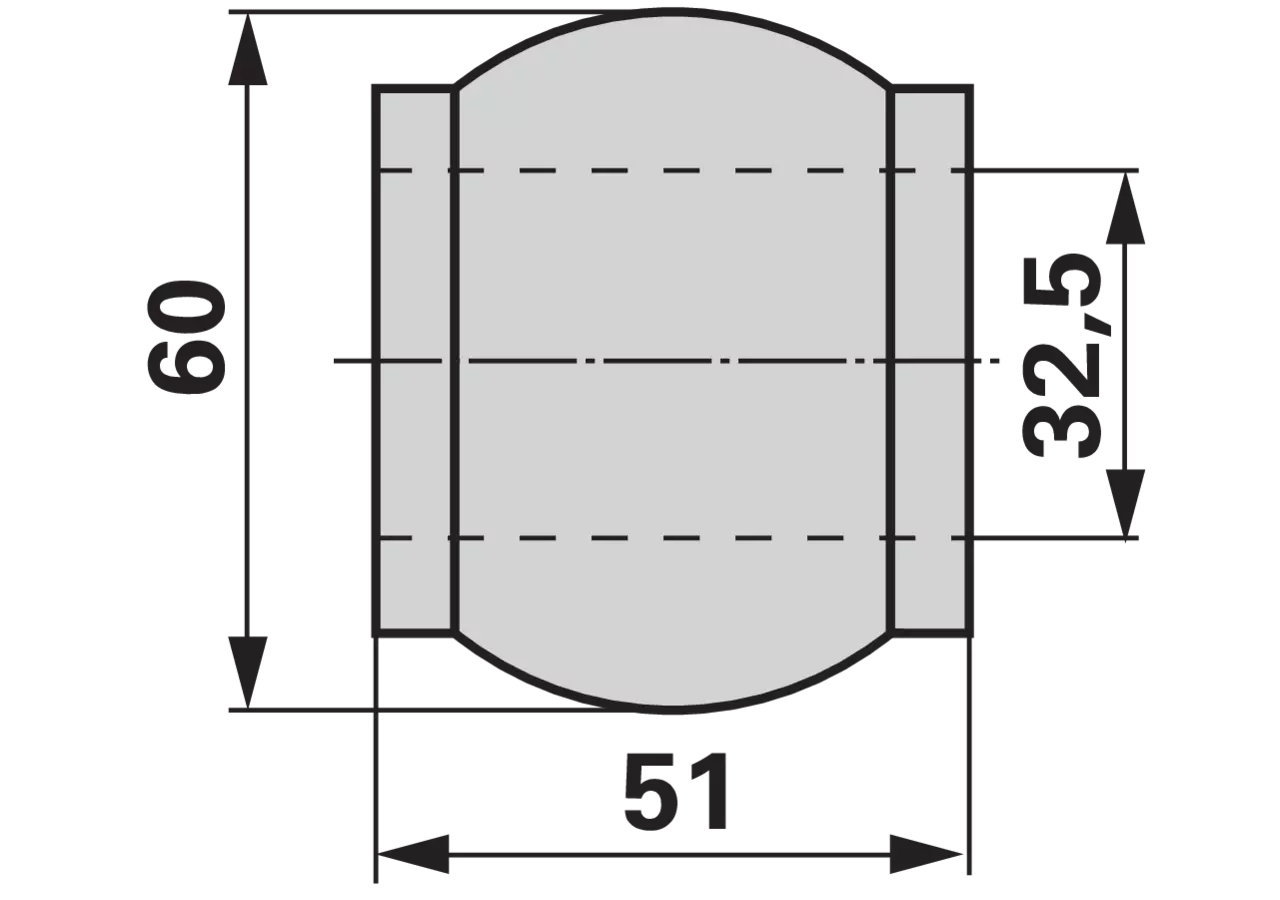 Oberlenkerkugel Kat. 3, AD 60 mm, ID 32,5 mm GartenShop24 - Hochwertige Gartengeräte