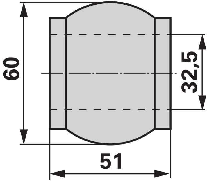 Oberlenkerkugel Kat. 3, AD 60 mm, ID 32,5 mm GartenShop24 - Hochwertige Gartengeräte