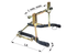 Dreipunktkit Oberlenker Unterlenkerarm 12 x 50 x 500 mm, Hebekraft ca. 550 kg passend zu Kubota GartenShop24 - Hochwertige Gartengeräte