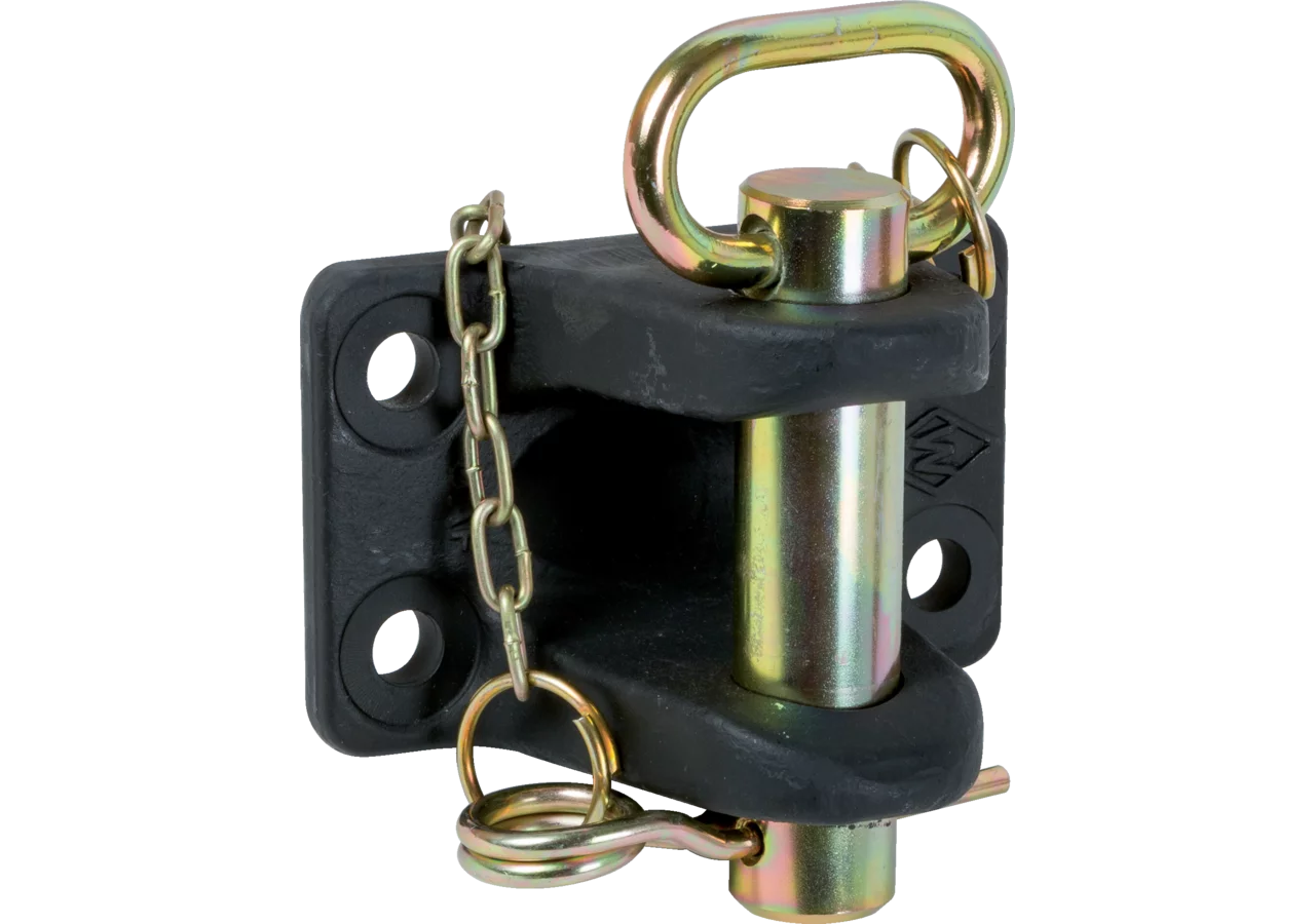 Flanschkupplung manuell, 120 x 55 mm, M14, Bolzen 32 mm nicht drehbar, zum Rangieren Walterscheid