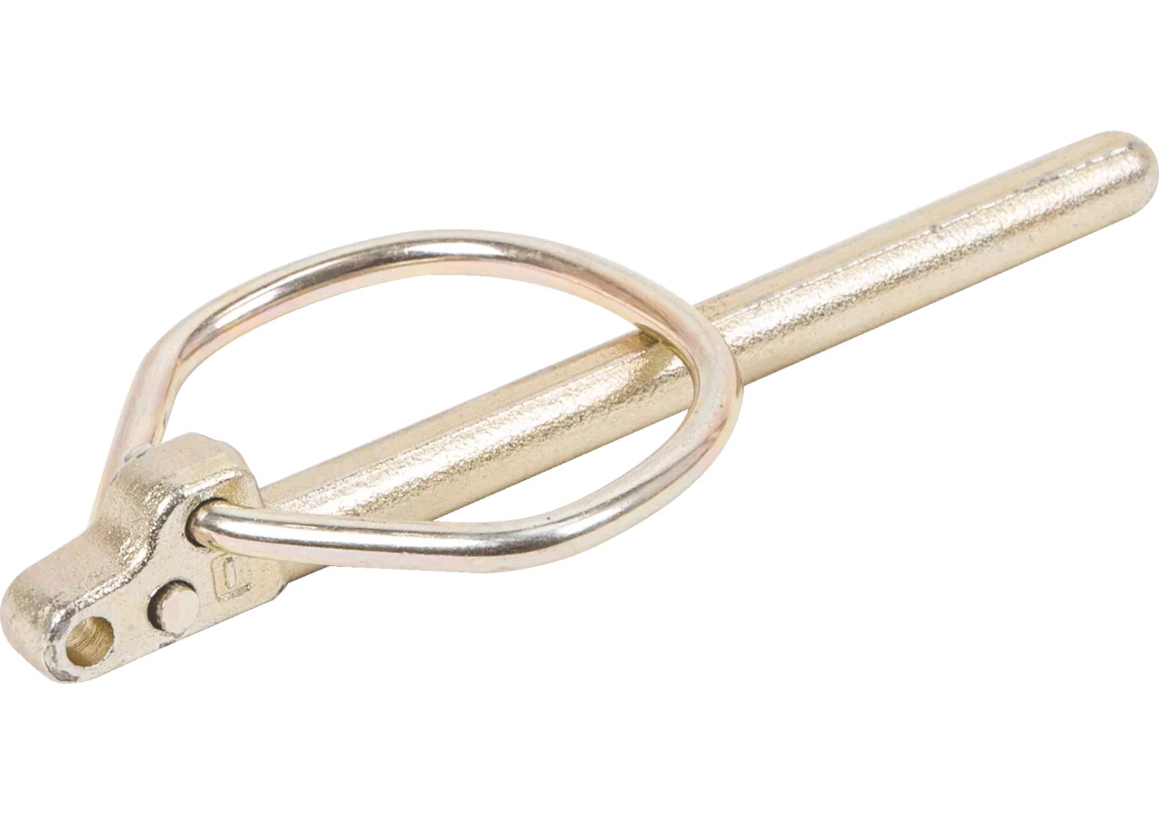 Klappstecker zu Rastschienenbolzen Kugeleinsätze 4t, Gußversion Scharmüller