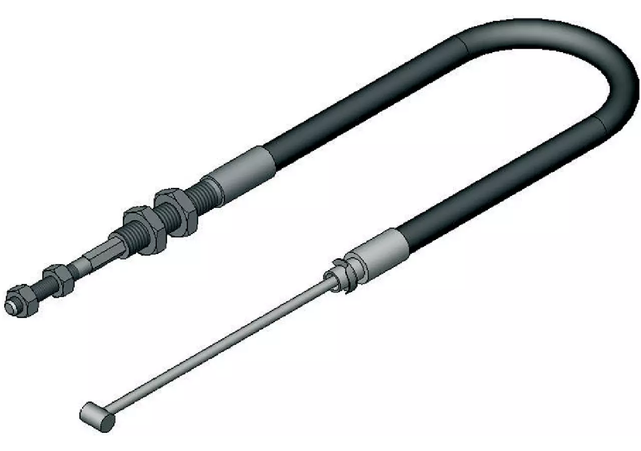 Bowdenzug FB1, Länge 1 650 mm passend zu Steyr 9000 Scharmüller