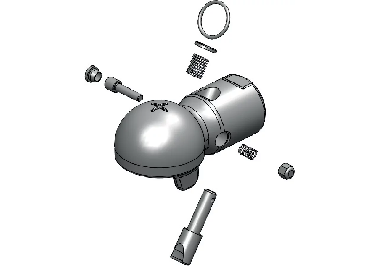 Zugöse K50, Bolzenverriegelung Scharmüller