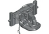 Adapterplatte mit Pitonfix, 390 mm Höhe 160 mm Scharmüller