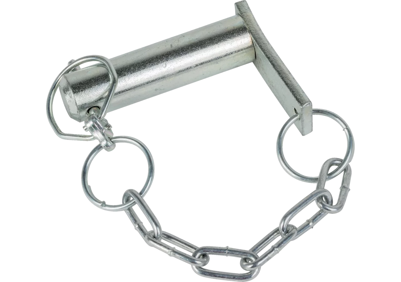 Verriegelungsbolzen mit Kette, 20 x 78 mm für Gusseinsätze Scharmüller