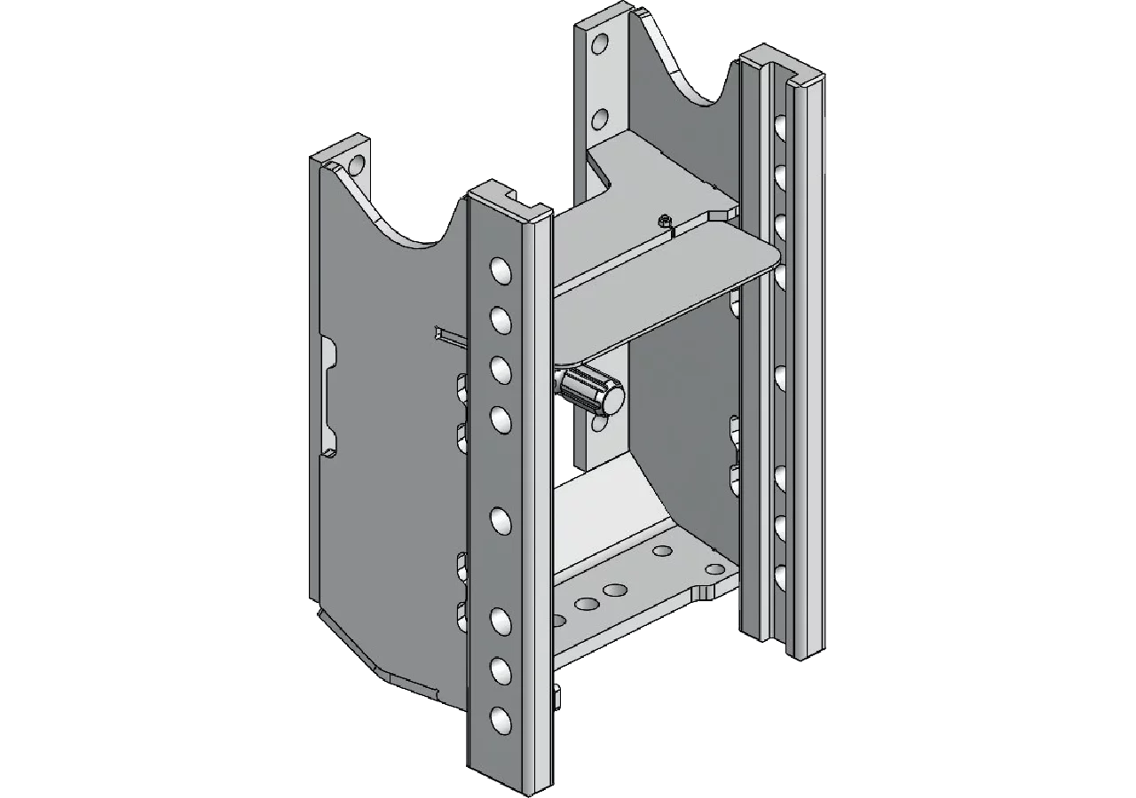 Lagerbock Standard, 330 mm D-Wert 89,3 kN Scharmüller