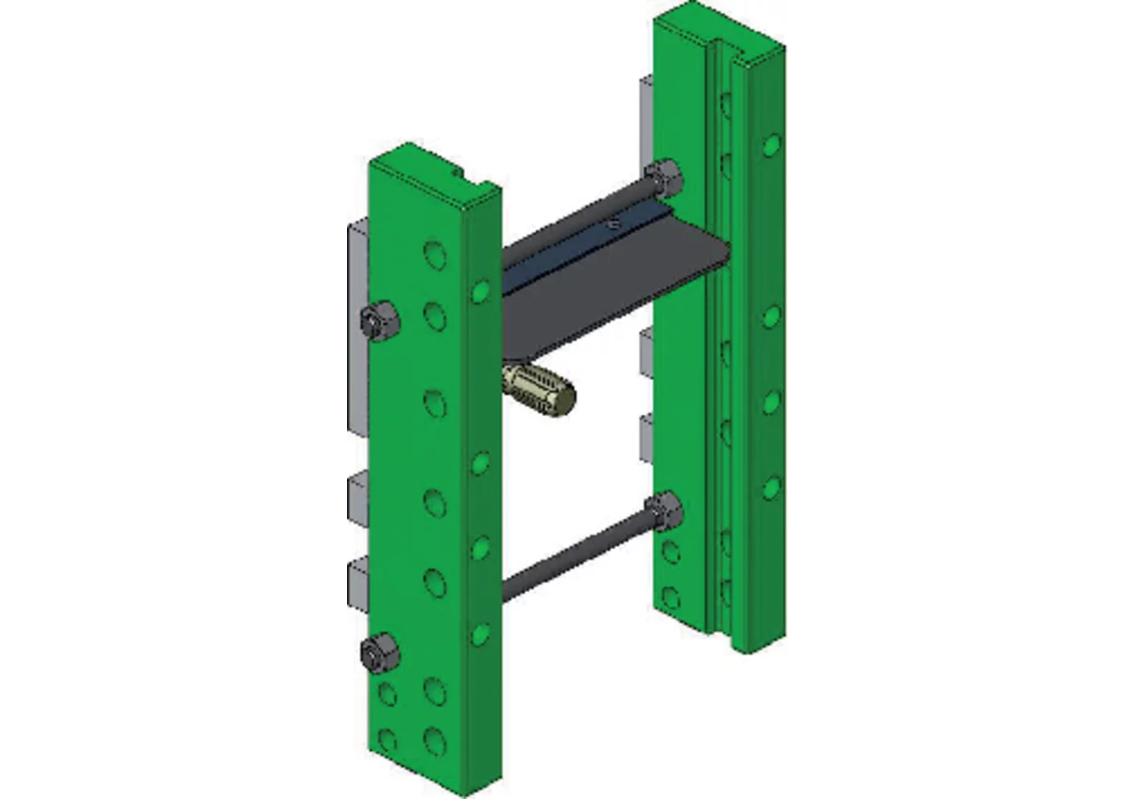 Lagerbock Standard, 330 mm Hersteller-Nr. 00.158.04.0-A017 Scharmüller