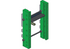Lagerbock Standard, 330 mm Hersteller-Nr. 00.158.04.0-A017 Scharmüller