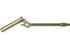 Zugbolzen gerade, 335 mm, Dm 31 mm, 30 Grad Walterscheid