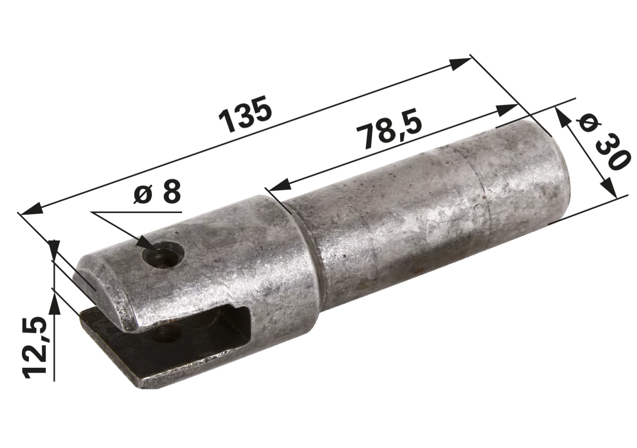 Kuppelbolzen 32 mm Sauermann