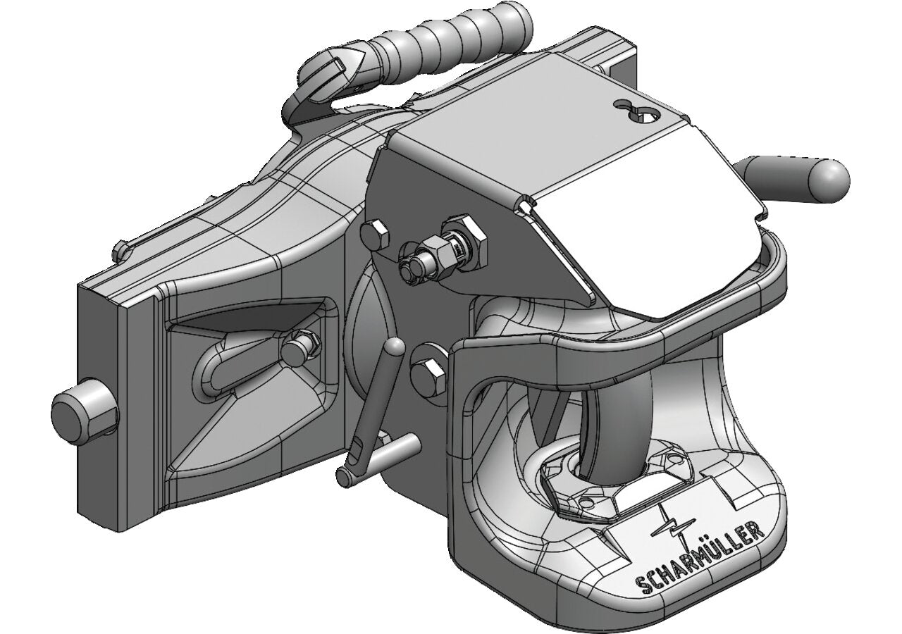 Zugmaul höhenverstellbar, automatisch, 330 mm Scharmüller