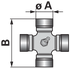 Weasler Außengabel Slide-Lock AW35 1 3/8-21 Weasler