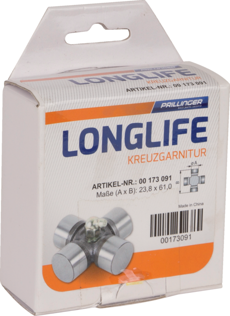 Prillinger Longlife Kreuzgarnitur 23,8 x 61 mm – bis zu 8 Stunden Schmierintervall Prillinger Longlife