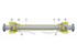 Gelenkwellenschutz A6, 1.210 mm Bondioli & Pavesi