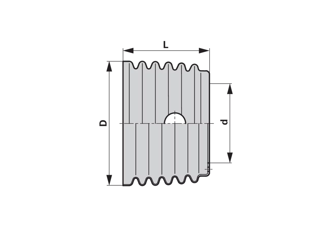 Schutztrichter Standard S6, H7 Bondioli & Pavesi