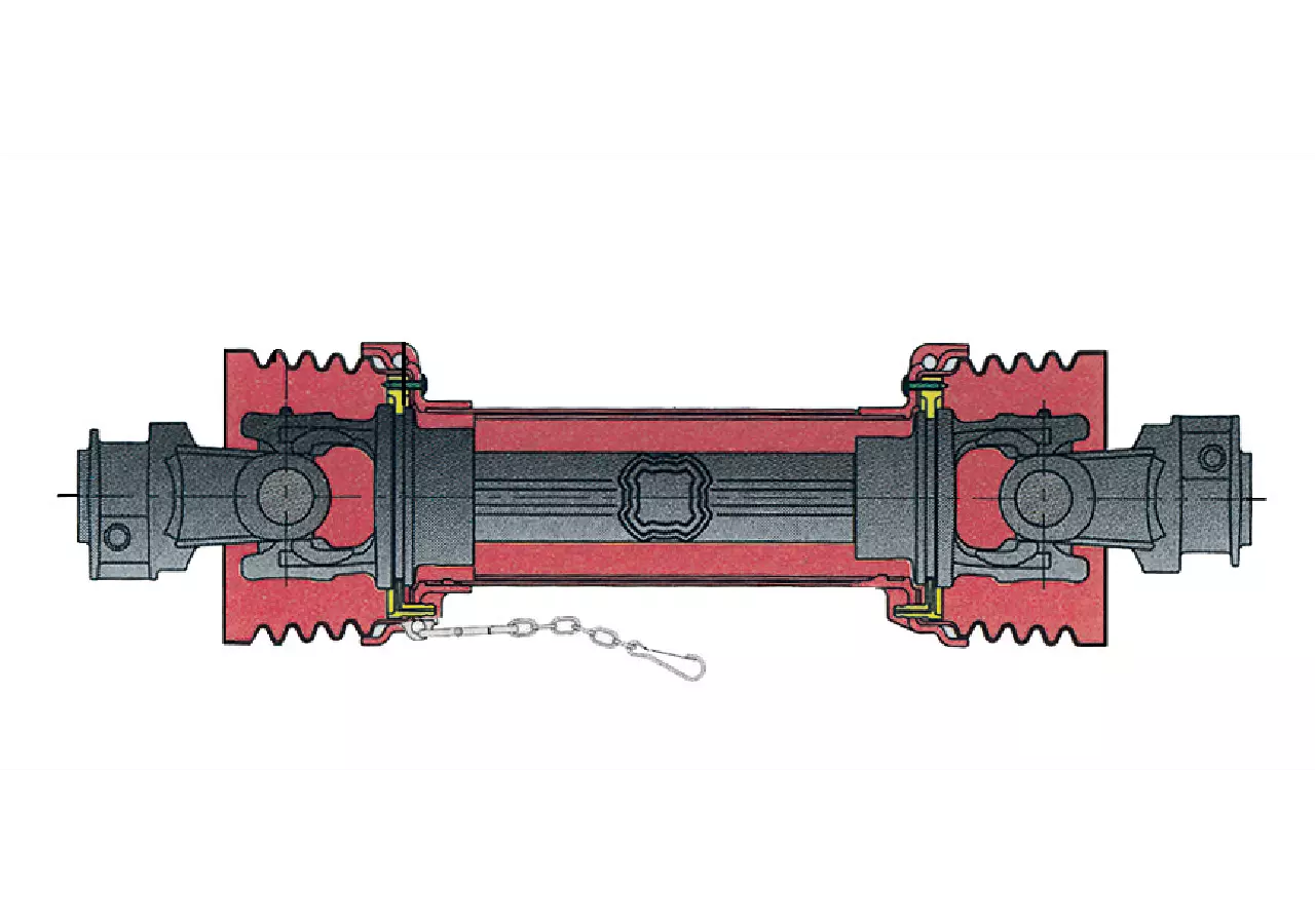Gelenkwellenschutz S8, H8, 1.710 mm Bondioli & Pavesi