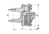 Reibscheibenkupplung A6, S7 FV34, 1 3/8-6, 1.450 Nm Bondioli & Pavesi