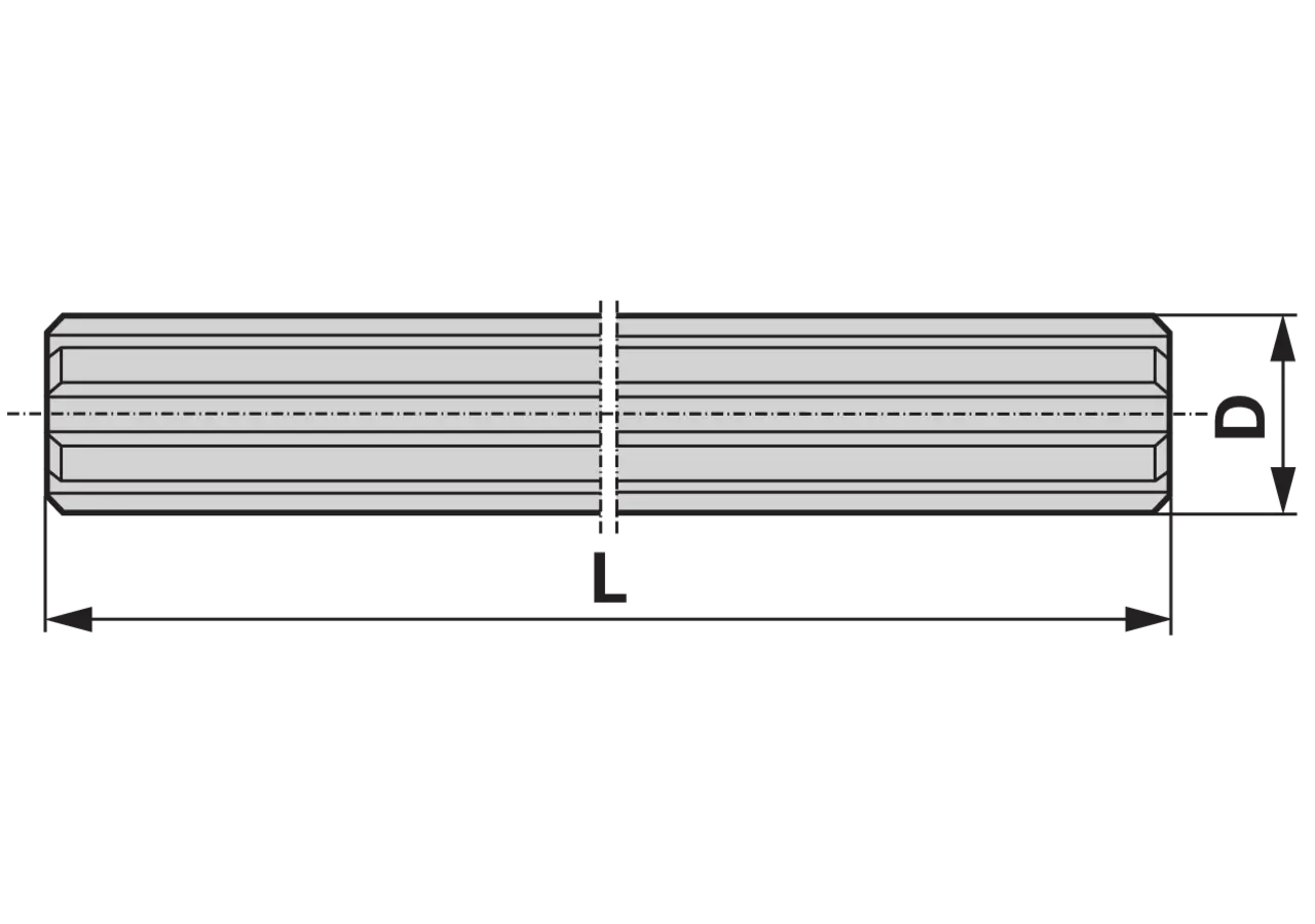 Profilwelle 1 3/8-6, 1.000 mm GartenShop24