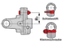 Scherbolzenkupplung A8, S9, LB, 1 3/8-6, 3.500 Nm Bondioli & Pavesi
