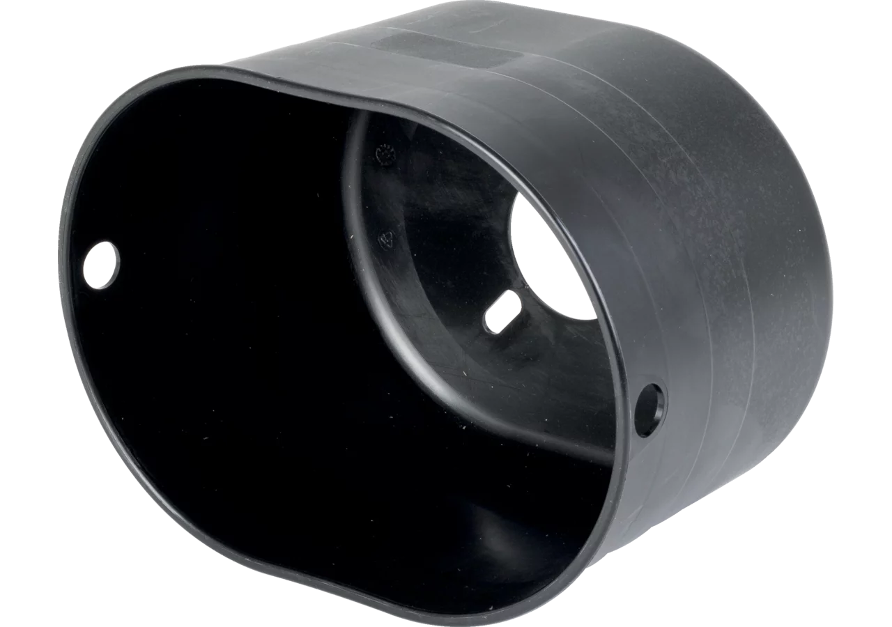 Schutztopf geräteseitig oval, 200 x 257 mm, mit Löcher Weasler