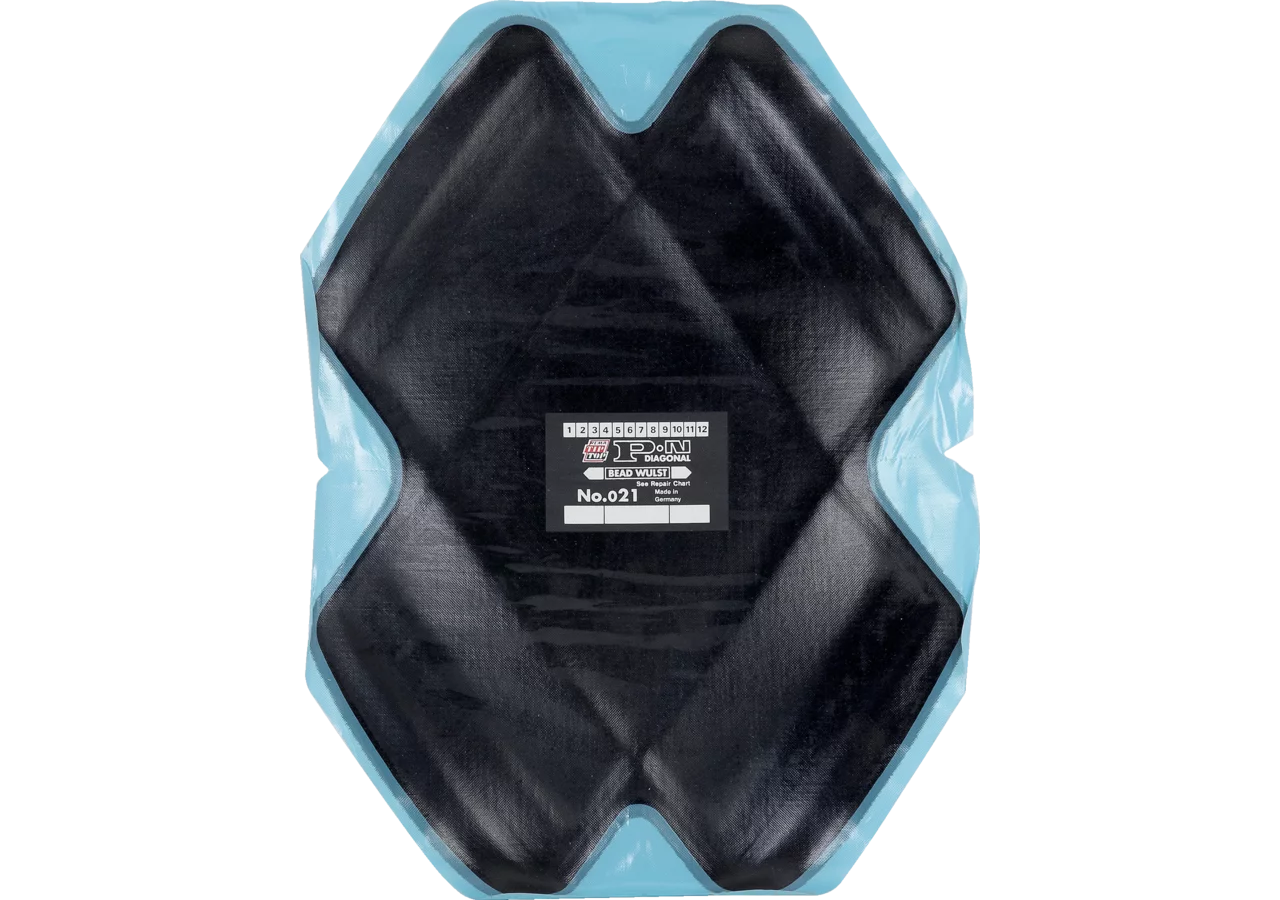 Diagonal Pflaster PN 20 Dm 255 mm 4 Lagen, Blau, AS Tip Top
