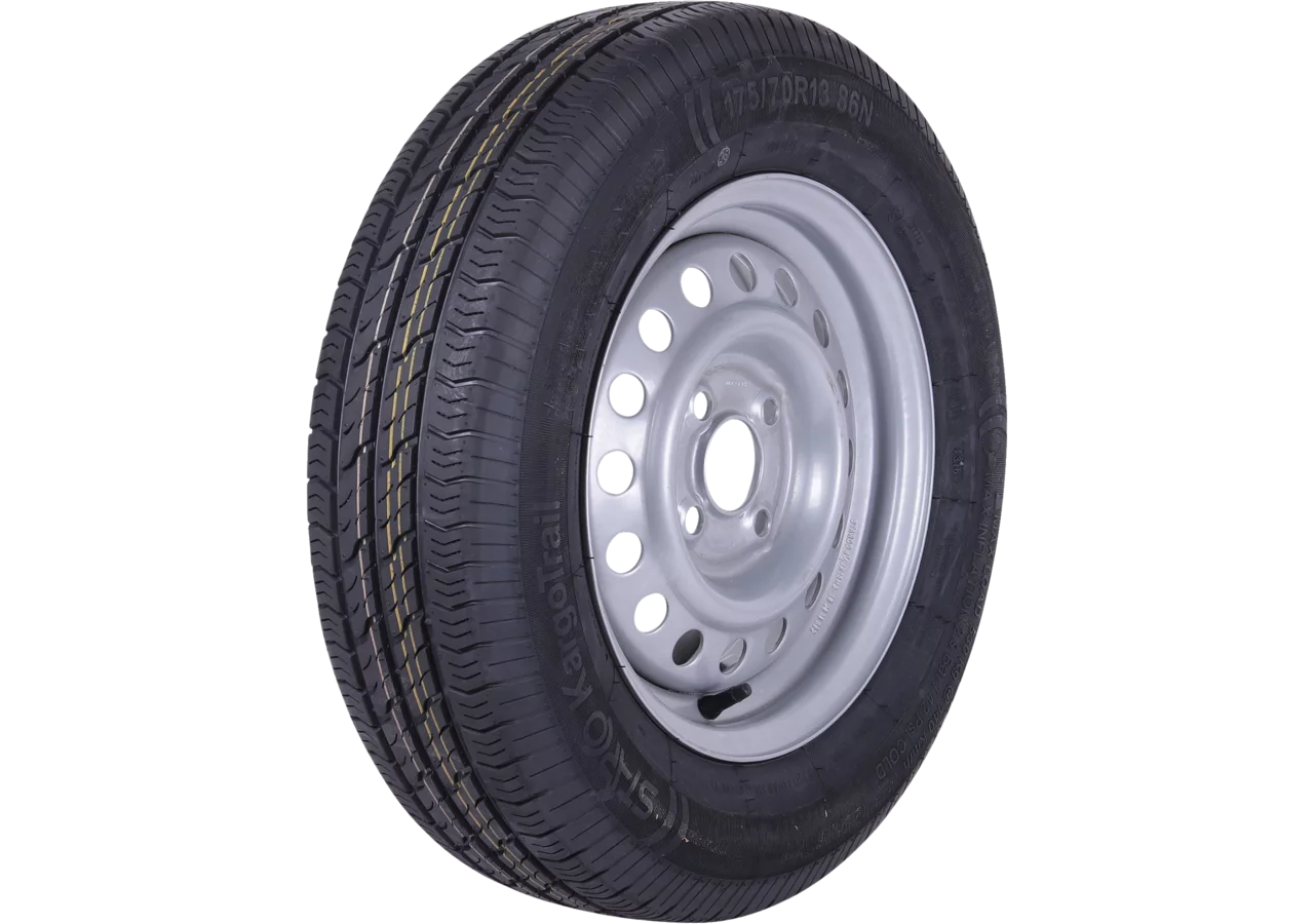 Rad komplett mit Felge, 175/70R13 86N MS, 100 x 4 GartenShop24