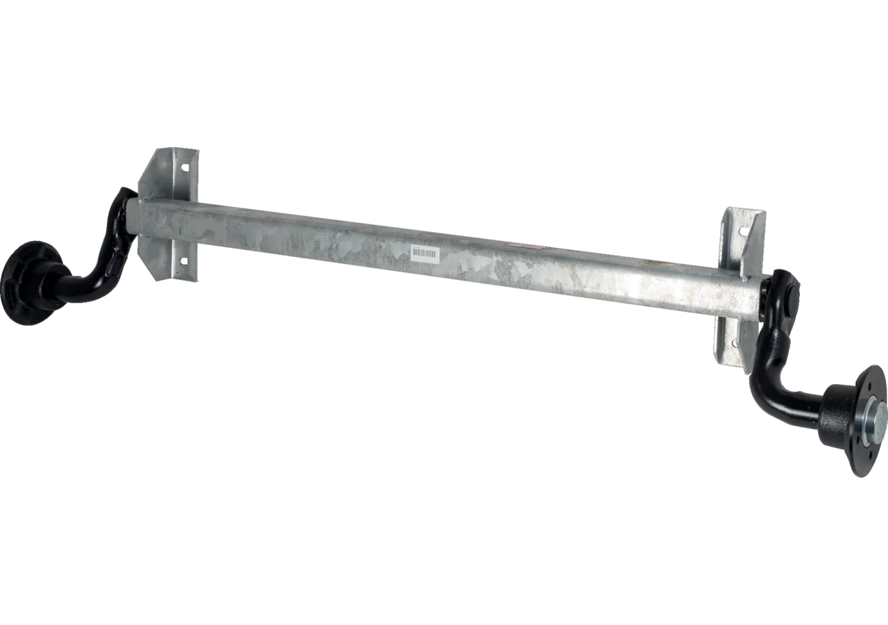 Laufachse 60 x 60 x 1.450 mm Knott Anzahl der Befestigungslöcher 4 Knott