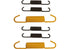Bremsbackenfedernsatz für Bremse 406 x 120 ADR ADR