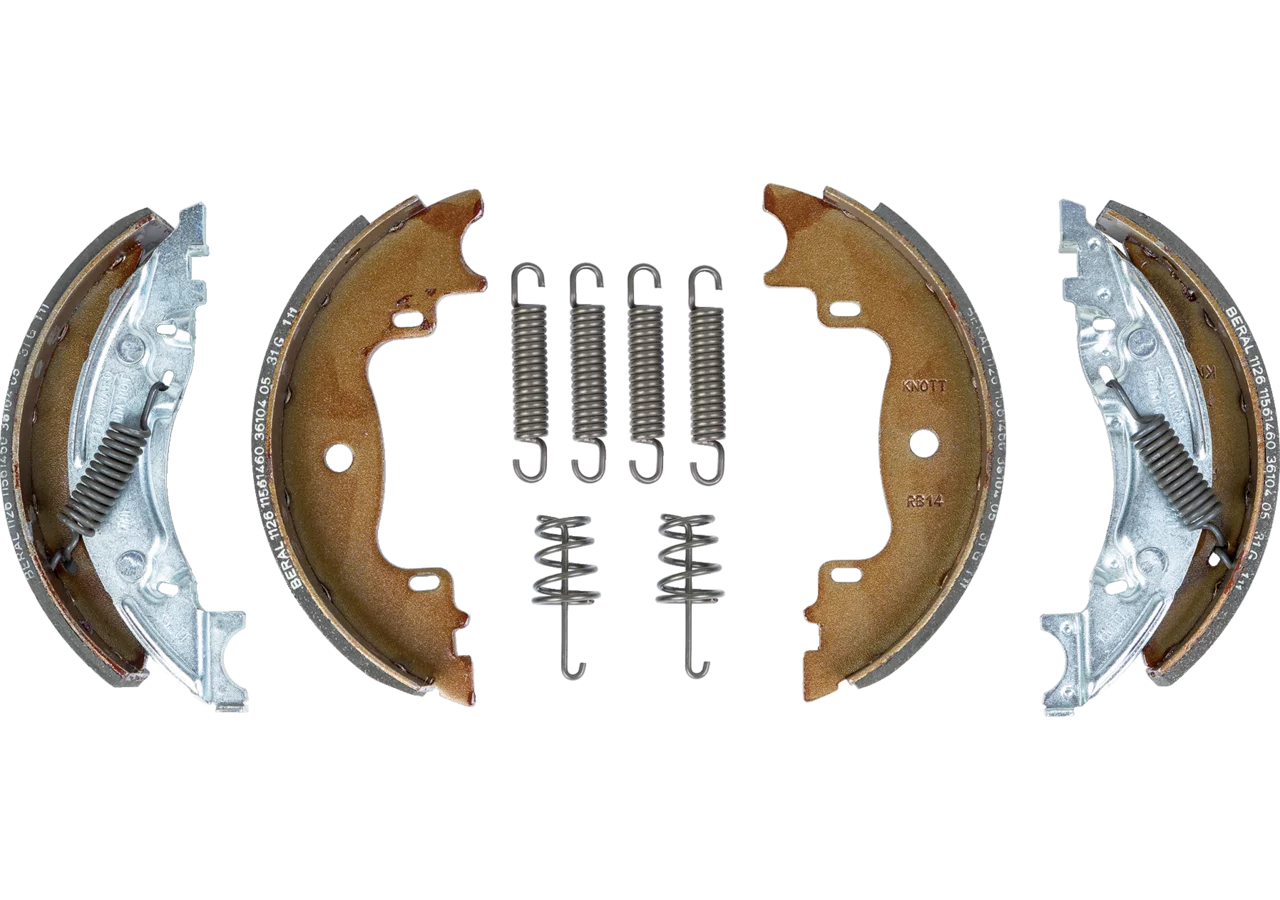Bremsbackensatz 160 x 35 mm BPW, für Bremse S 1635-6 RASK BPW